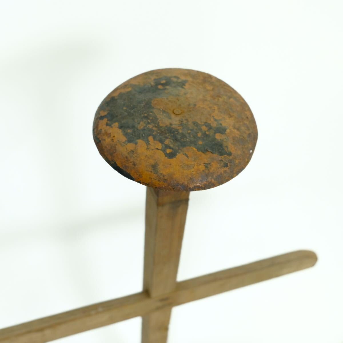 Amazon.co.jp: アンティークオブジェ蝋燭立て案山子古道具ビンテージ